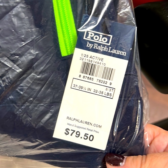 New with tag in original packaging, size 3T boys Polo by Ralph Lauren jacket. - Picture 3 of 5